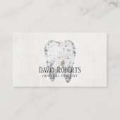 Dentist Moderne Tandtandheelkundige verzorging Visitekaartje (Voorkant)