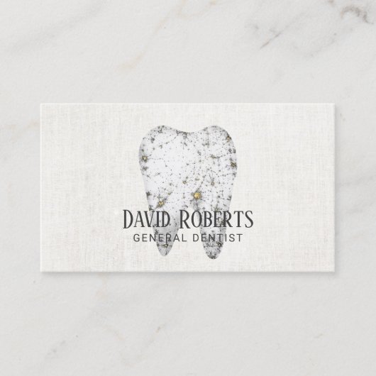 Dentist Moderne Tandtandheelkundige verzorging Visitekaartje (Voorkant)