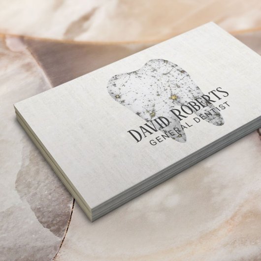 Dentist Moderne Tandtandheelkundige verzorging Visitekaartje