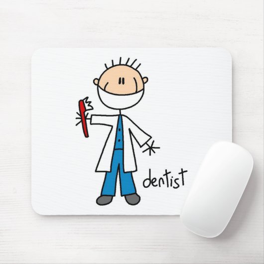 Dentist Mousepad Muismat (Met muis)