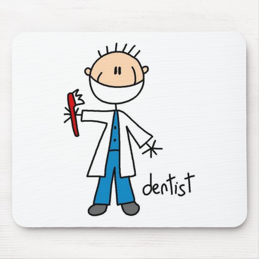 Dentist Mousepad Muismat (Voorkant)