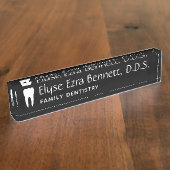 Dentist Naambordje (Zijkant)