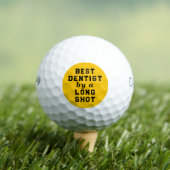 Dentist Novelty Gifts Golfballen (Insitu Shirt)