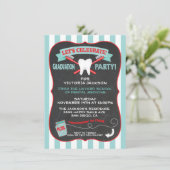 Dentist- of tandheelkundige hygiënepartij kaart (Staand voorkant)