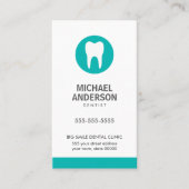 Dentist of tandheelkundige kliniek / assistent mod visitekaartje (Voorkant)