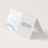 Dentist Office | Dental Health Logo Visitekaartje (Achterkant)