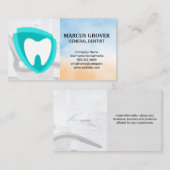 Dentist Office | Dental Health Logo Visitekaartje (Voorkant / Achterkant)