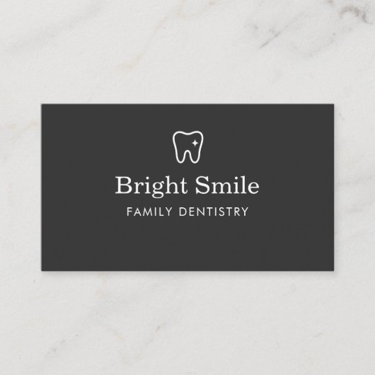 Dentist Office Dentistry Visitekaartje (Voorkant)