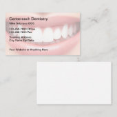 Dentist Office Smile Theme Business Cards Visitekaartje (Voorkant / Achterkant)