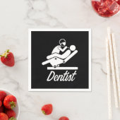 Dentist op het werk tandheelkunde Tandheelkundige Servet (Insitu)