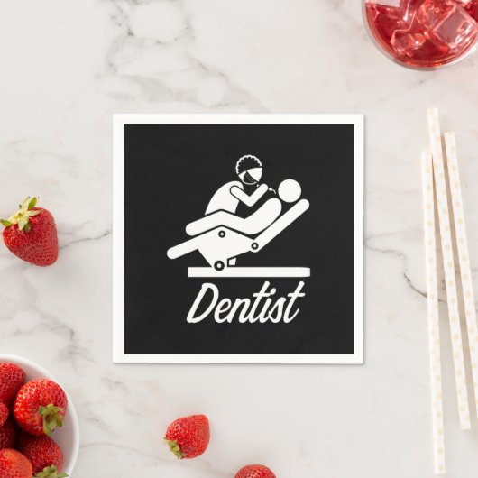 Dentist op het werk tandheelkunde Tandheelkundige  Servet (Insitu)
