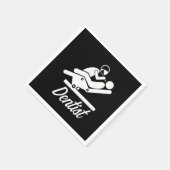 Dentist op het werk tandheelkunde Tandheelkundige Servet (Hoek)