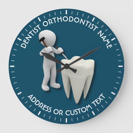 Dentist Orthodontist Dental Surgeon Name Grote Klok (Voorkant)