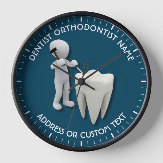 Dentist Orthodontist Naam tandheelkundige chirurg (Voorkant)