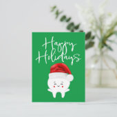 DENTIST ORTHODONTIST | Prettige feestdagen Vakanti Briefkaart (Staand voorkant)