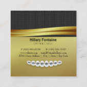 Dentist Orthodontist Visitekaartje (Achterkant)