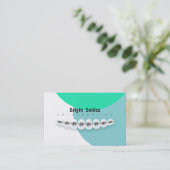 Dentist Orthodontist Visitekaartje (Staand voorkant)