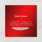 Dentist Orthodontist Visitekaartje (Achterkant)