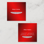 Dentist Orthodontist Visitekaartje (Voorkant / Achterkant)