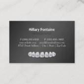 Dentist Orthodontist Visitekaartje (Achterkant)