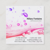 Dentist Orthodontist Visitekaartje (Achterkant)