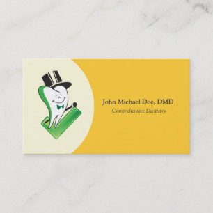 Dentist/orthodontist Visitekaartje Sjabloon