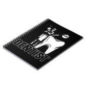 Dentist Pap tandheelkunde Notitieboek (Linkerzijde)