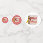 Dentist Party Confetti (Achterkanten)