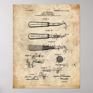 Dentist Patent Poster
