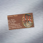 Dentist - Peerless Painless Dental Parlors 1910 Magnetisch Visitekaartje (Voorbeeld)