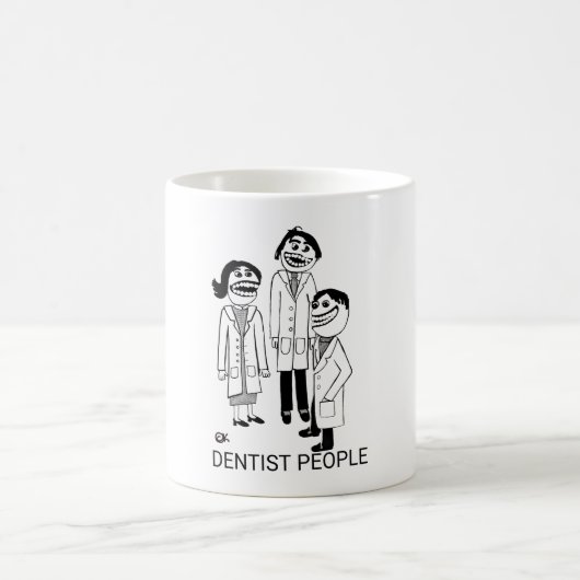 Dentist People - Designer Coffee Mok (Center)