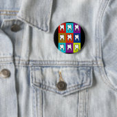 Dentist Popart Gifts Ronde Button 5,7 Cm (In situ)