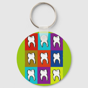 Dentist Popart Gifts Sleutelhanger