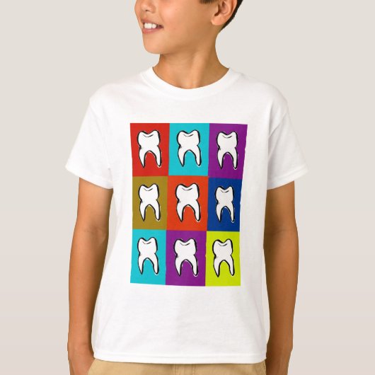 Dentist Popart Gifts T-shirt (Voorkant)