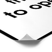 Dentist Poster (Hoek)