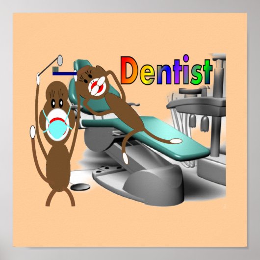 Dentist Poster —unieke cadeau (Voorkant)