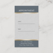 Dentist Professional Dental Care Benoeming Afsprakenkaartje (Achterkant)