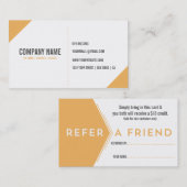 Dentist Reference Visitekaartje Aanbevelingskaartje (Voorkant / Achterkant)