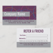 Dentist Reference Visitekaartje Aanbevelingskaartje (Voorkant / Achterkant)