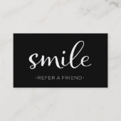 Dentist Reference Visitekaartje Aanbevelingskaartje (Voorkant)