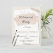 Dentist retirement invitation -Thank You Dentist Kaart (Staand voorkant)