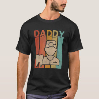 Dentist Retro Style  Papa Grafische vaders T-shirt
