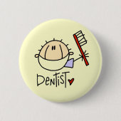 Dentist Ronde Button 5,7 Cm (Voorkant)