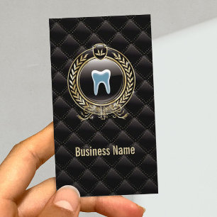 Dentist Royal Black Dental Care Visitekaartje