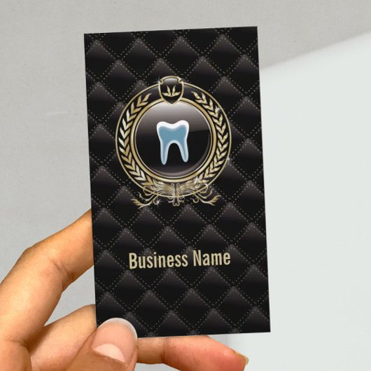 Dentist Royal Black Dental Care Visitekaartje