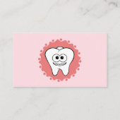 Dentist Roze Visitekaartjes (Achterkant)