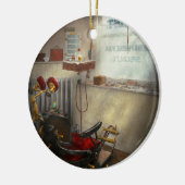 DENTIST - S.B. Johnston, Dentist 1919 Keramisch Ornament (Links)