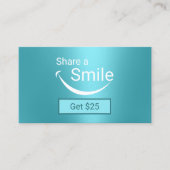 Dentist Share a Smile Turquoise Dental Referral (Voorkant)