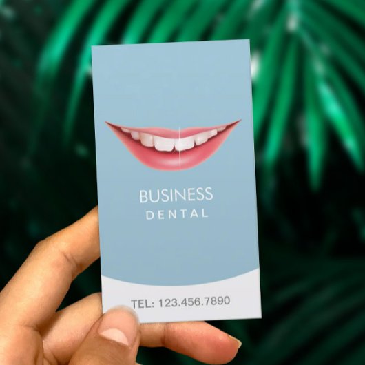 Dentist Smile Dental Appointment Afsprakenkaartje