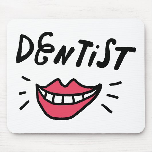 Dentist Smile Muismat (Voorkant)